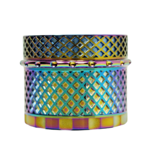 EC420 Magnet Core Screwless Grinder - 55mm 4-Piece - Rainbow