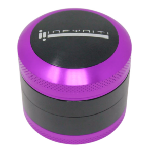 Infyniti Convex 50mm 4-Piece Grinder - Purple