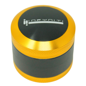 Infyniti Convex 50mm 4-Piece Grinder - Gold